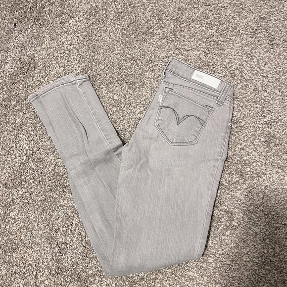 Levi’s Skinny Jeans Grey - Picture 1 of 4